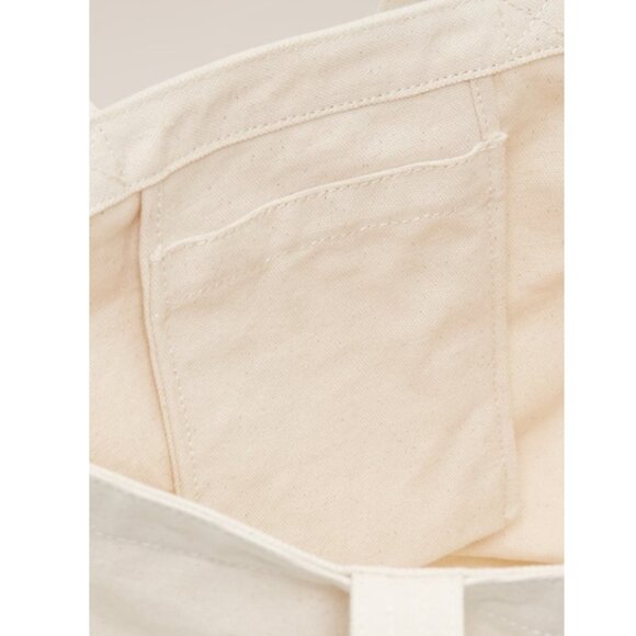 NWT Anna Sui x Old Navy Logo Tote Bag, Howlite - Picture 4 of 5